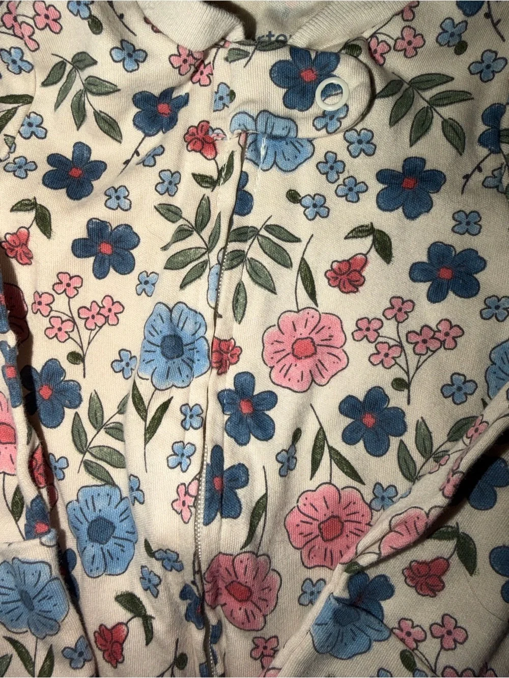 Carter's Pink Floral and Pink 'Sister' Baby Footies - Pack of 2